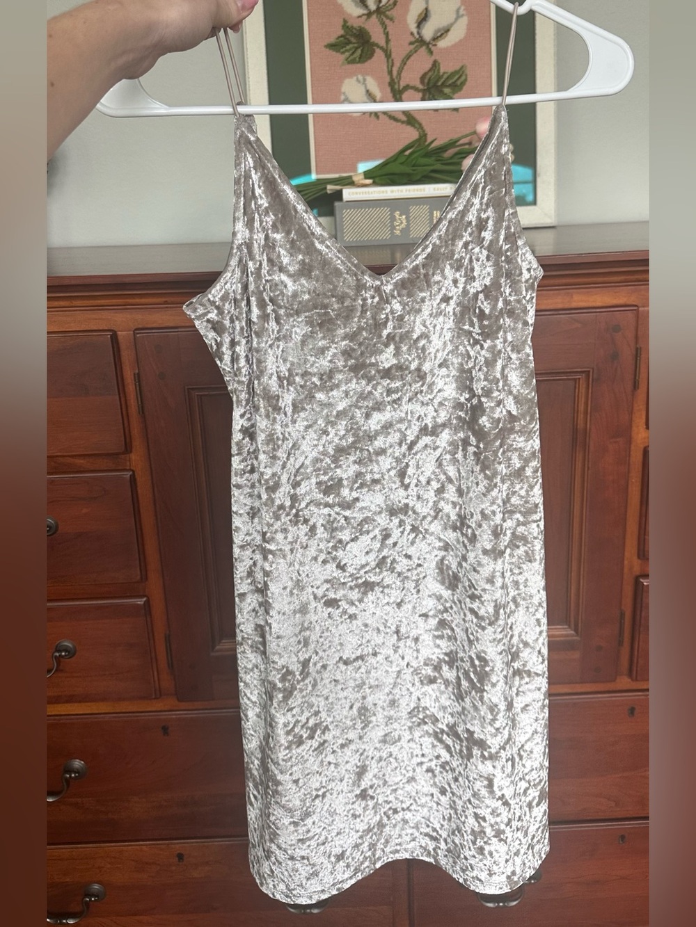 L.A. Hearts Velvet Mini Dress